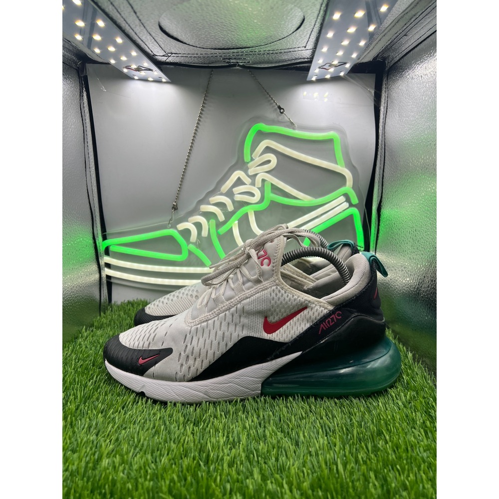 Nike Air Max 270 White Red Green DR9876-100 Mens Size 8 Sneakers